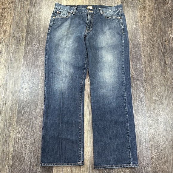 Lucky Brand Other - Lucky Brand Jeans Mens 34x29 Vintage‎ Straight Short Medium Wash Denim Fade